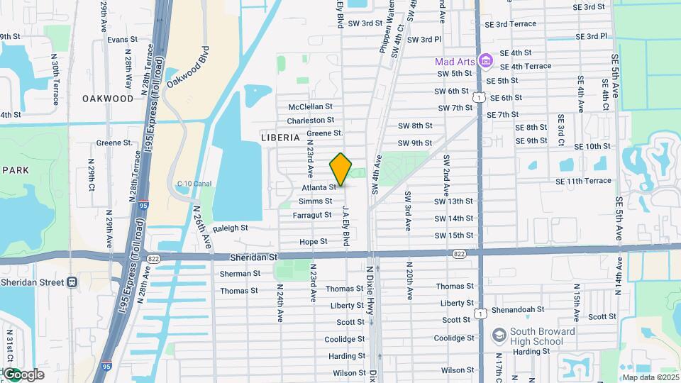 2204 Atlanta St Map and Location Details