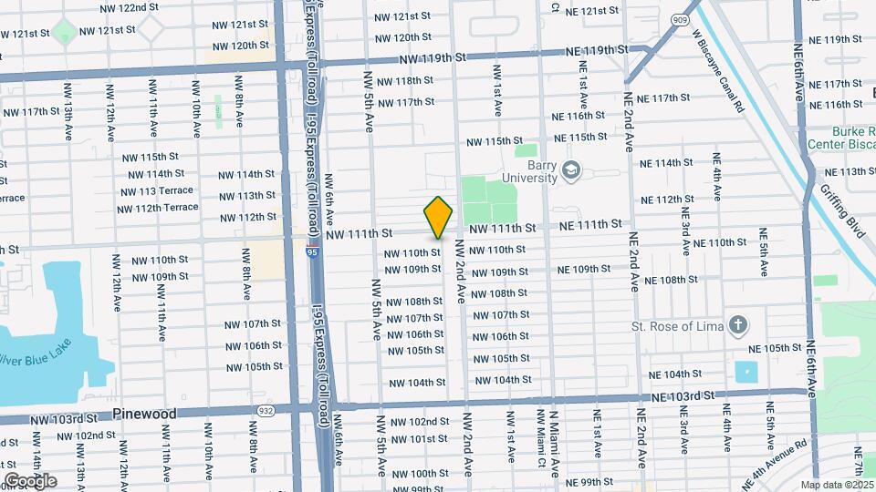 251 NW 110th St Map and Location Details