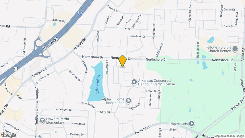 2725 Valley Forge Dr Mapa y Detalles de la Ubicación