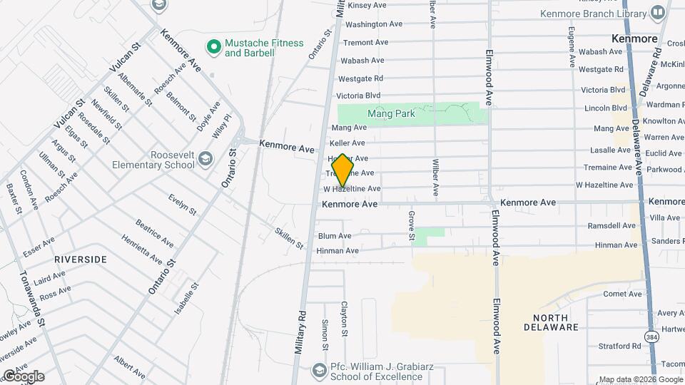 480 W Hazeltine Ave Map and Location Details