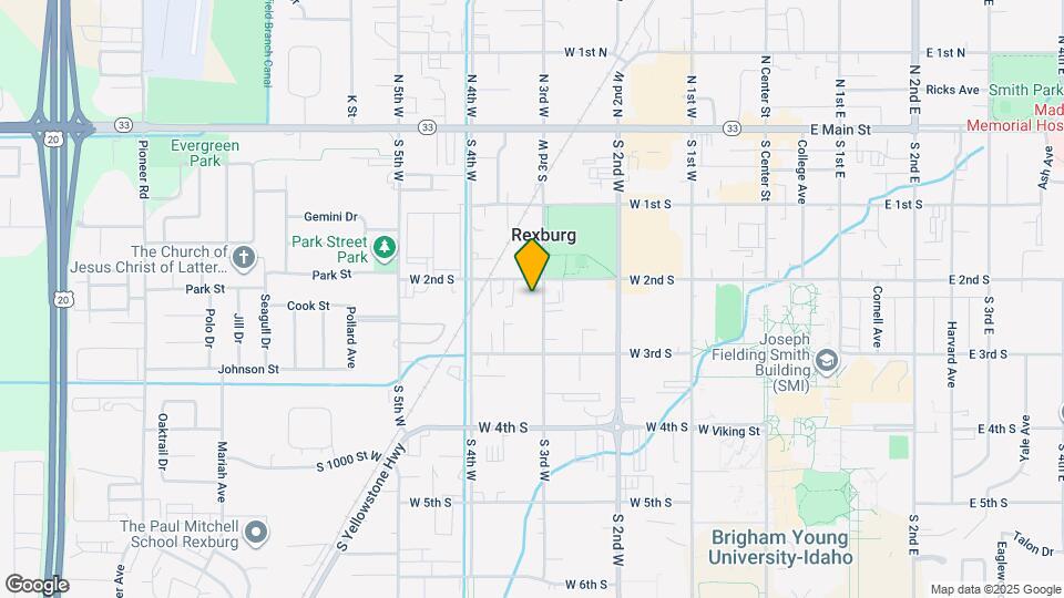 220 N 3rd W, Unit 1 Map and Location Details