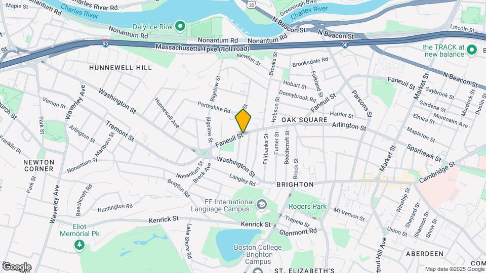 55 Brackett St, Unit 1 Map and Location Details