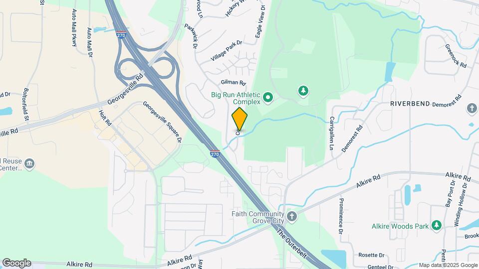 1602 Covina Dr Map and Location Details