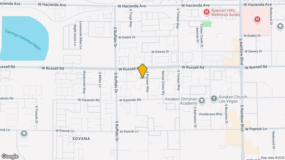 7609 Foolish Pleasure Dr Map and Location Details