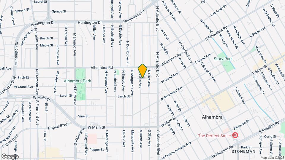 420-426 N Curtis Ave Mapa y Detalles de la Ubicación