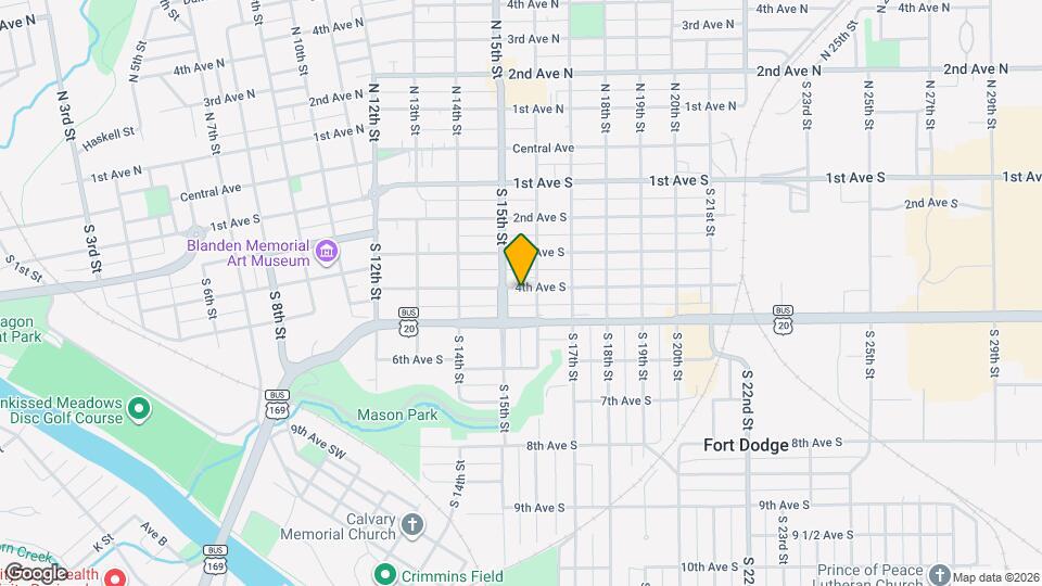 1517 4th Ave S Map and Location Details