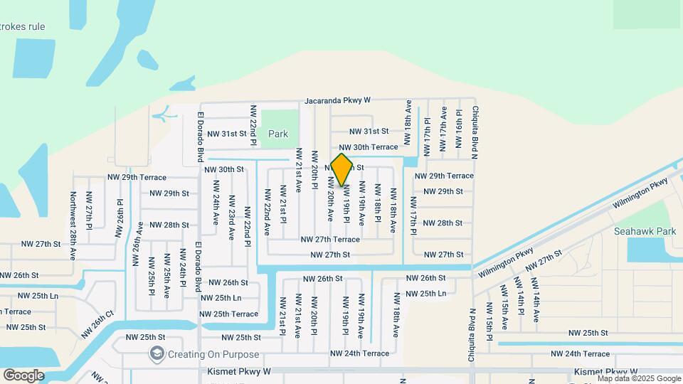 2838 NW 19th Pl Map and Location Details