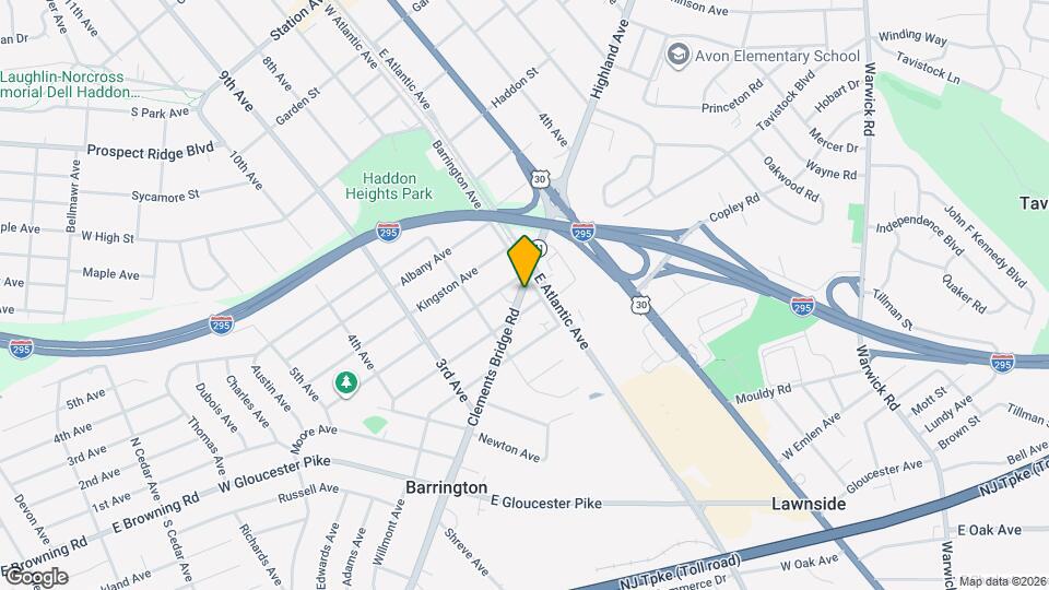 108 Clements Bridge Rd, Unit A Map and Location Details