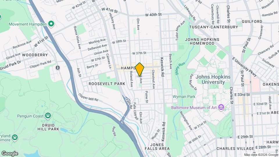 3452 Elm Ave Map and Location Details