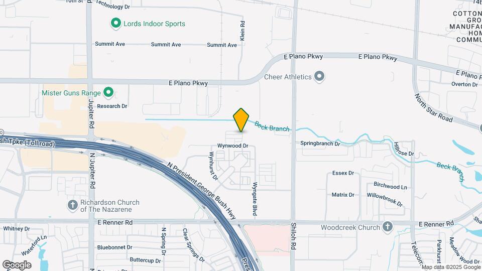 3369 Wynwood Dr Map and Location Details