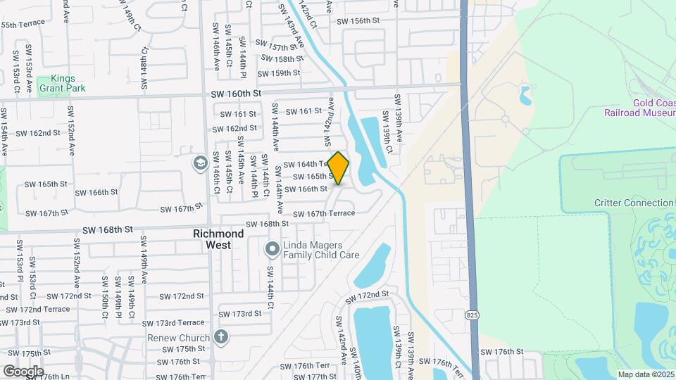 16620 SW 141st Ct Map and Location Details