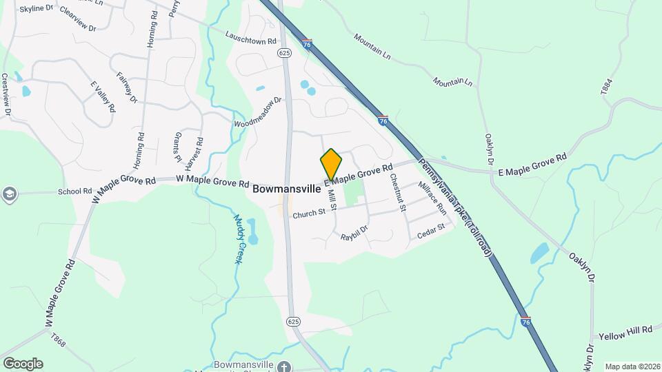 132 E Maple Grove Rd Map and Location Details