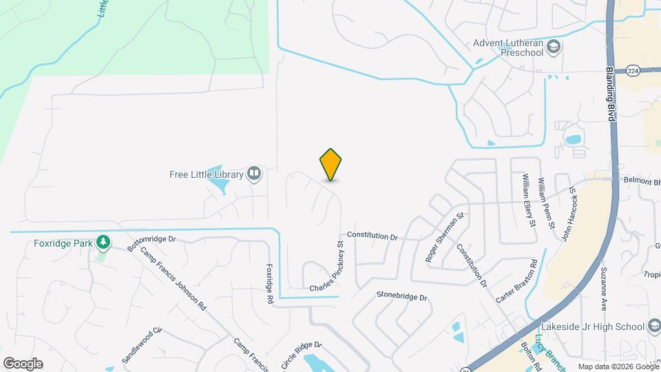 523 Charles Pinckney St Map and Location Details