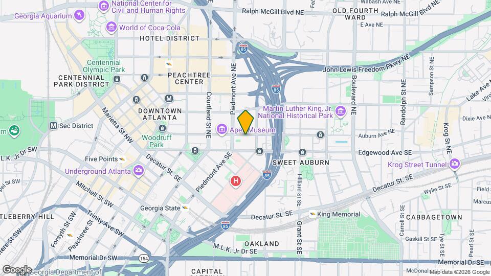 171 Auburn Ave NE, Unit 115 Mapa y Detalles de la Ubicación