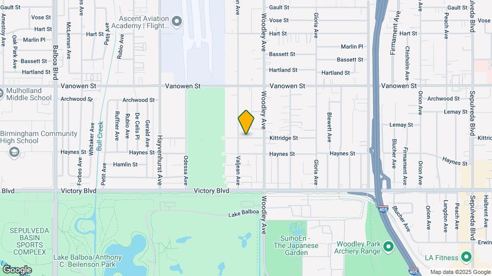 16143 Kittridge St, Unit Guests house Map and Location Details