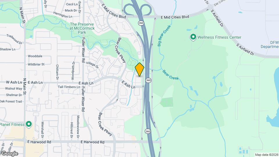 1605 Brook Glen Dr Map and Location Details