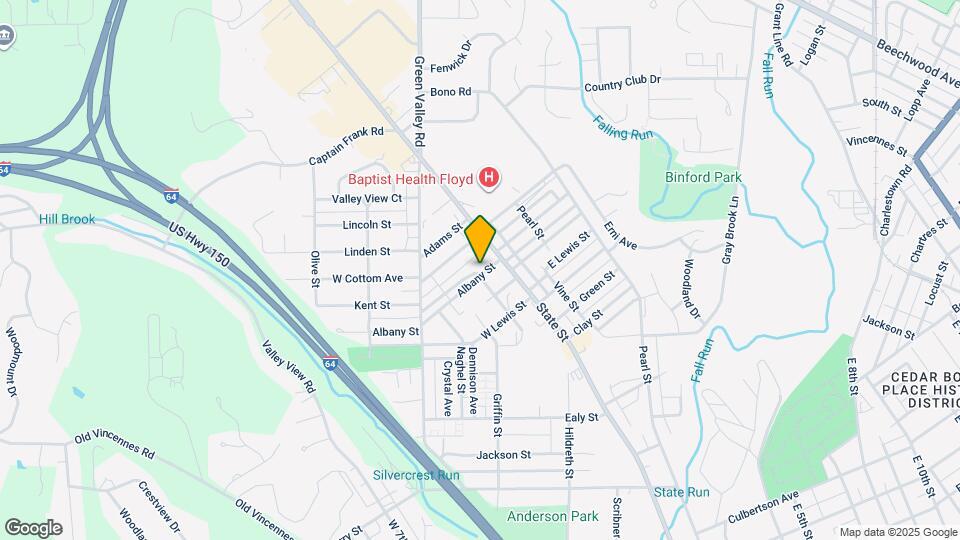 110 Albany St Map and Location Details