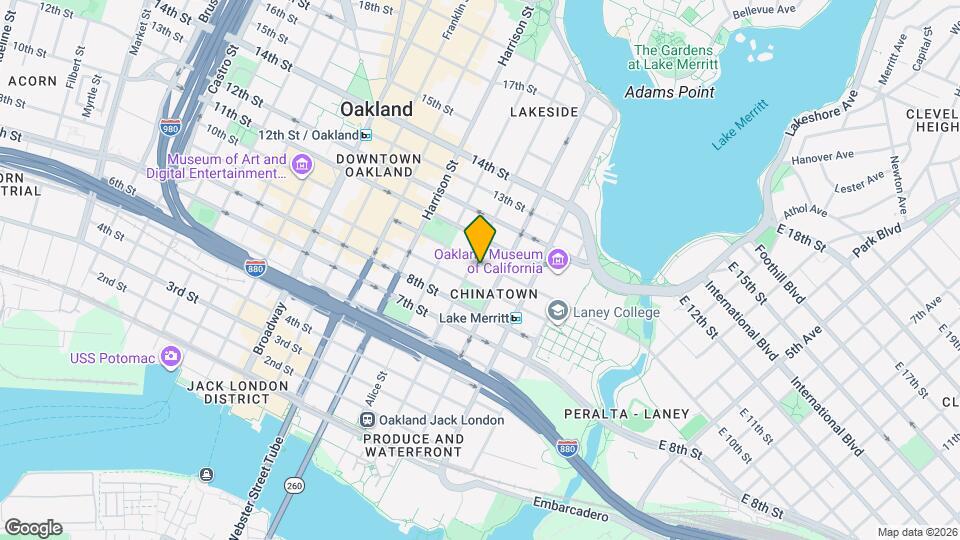 185 10th St, Unit A Mapa y Detalles de la Ubicación