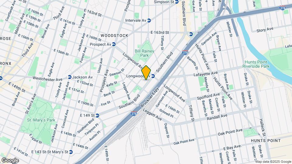 775-777 Southern Blvd Map and Location Details