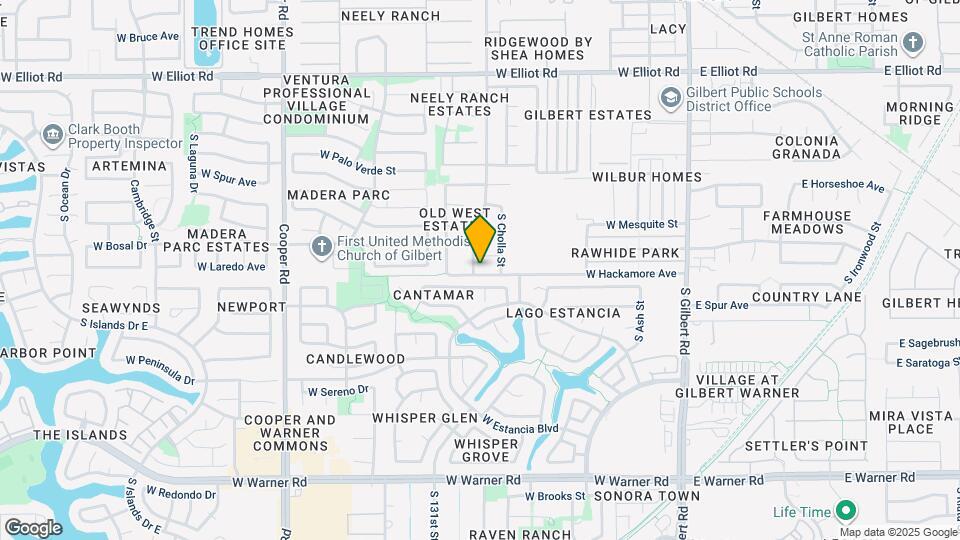 358 W Hackamore Ave Mapa y Detalles de la Ubicación