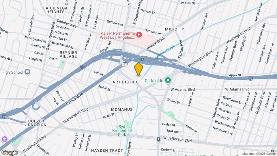 6006 Comey Ave Map and Location Details