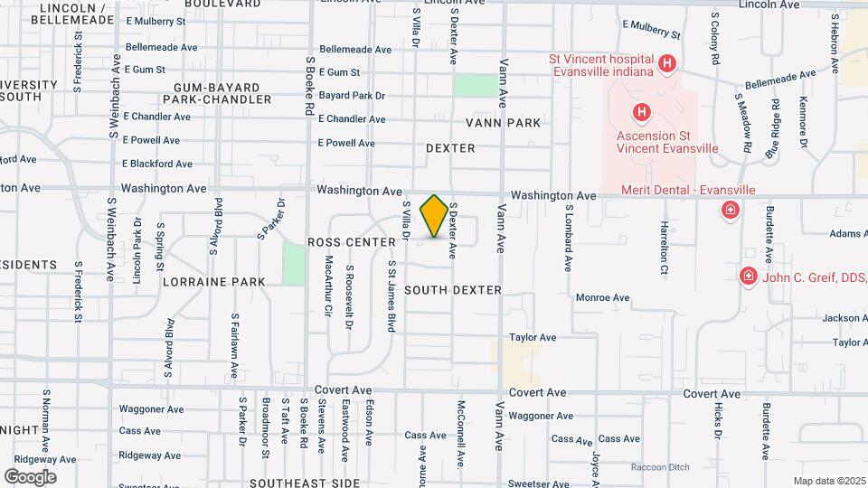 2901 Jefferson Ave Map and Location Details