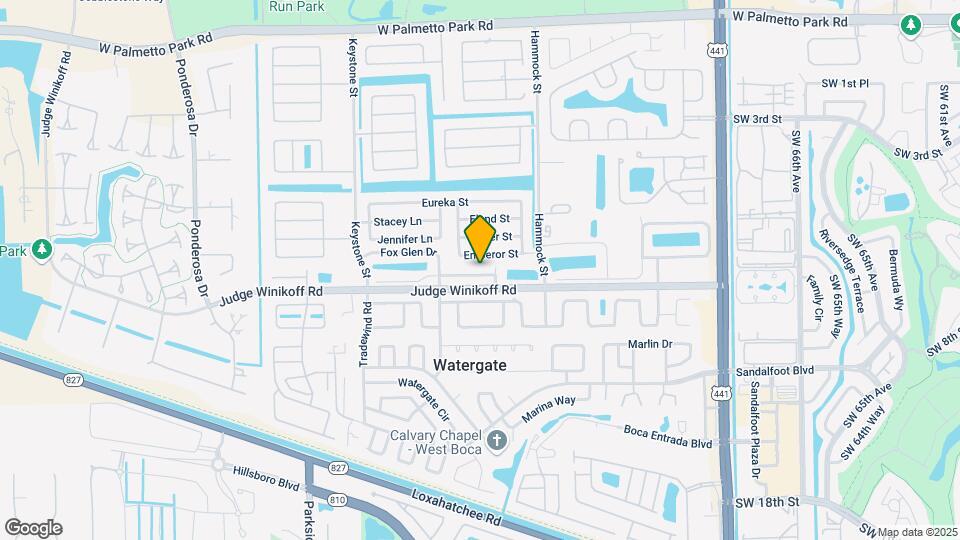 10639 Palm Spring Dr Map and Location Details