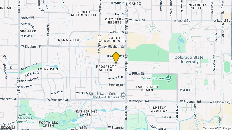 1208 Westward Dr Map and Location Details