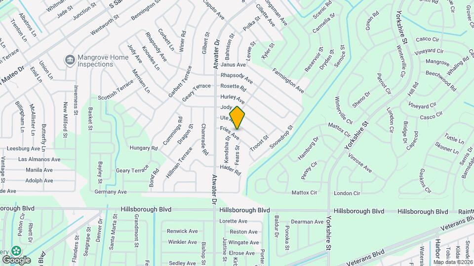 5238 Fries Ave Map and Location Details