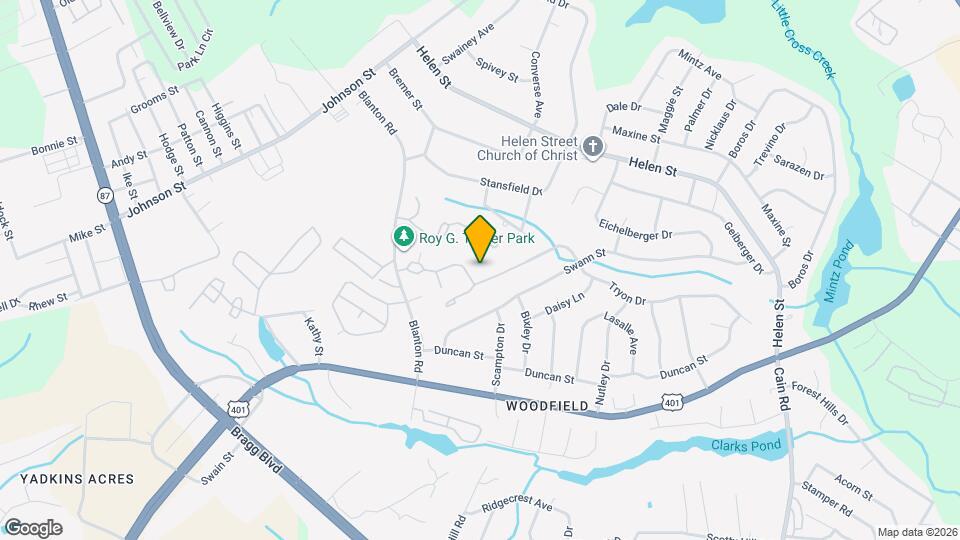 1816 Tryon Dr Map and Location Details