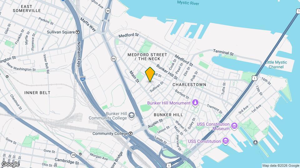 138 High St, Unit 1 Map and Location Details