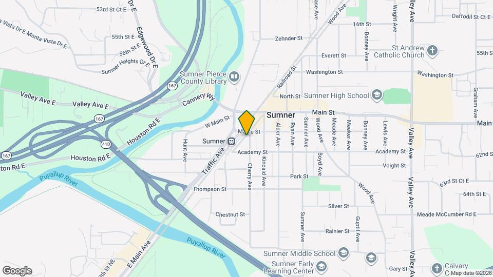 816 Cherry Ave Map and Location Details