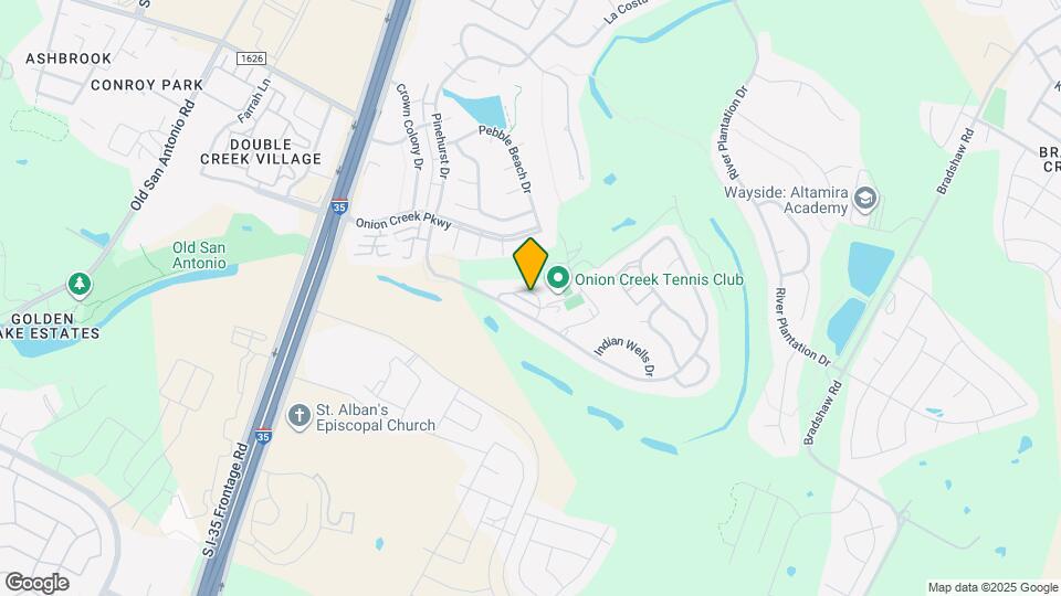 11127 Pinehurst Dr Map and Location Details