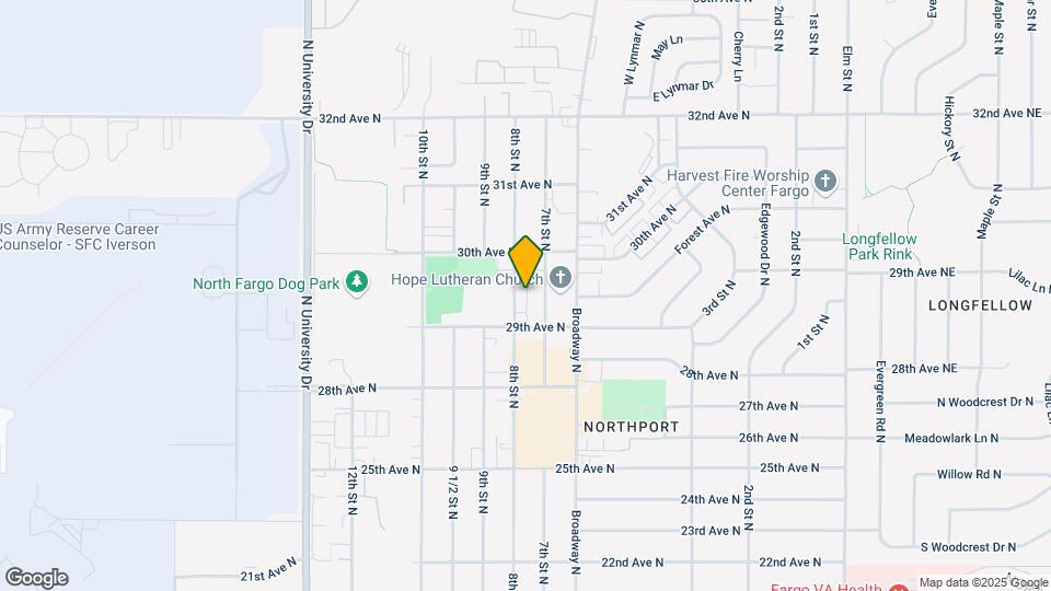 2913 8th St N Map and Location Details
