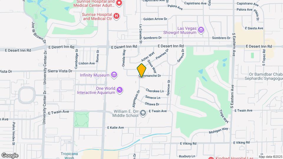 3506 Algonquin Dr Map and Location Details