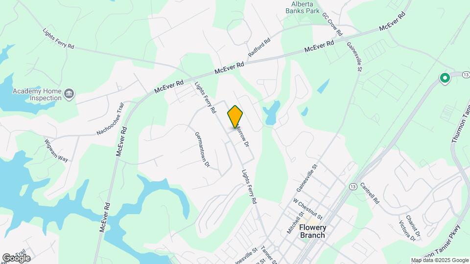 6054 Lights Ferry Rd Map and Location Details