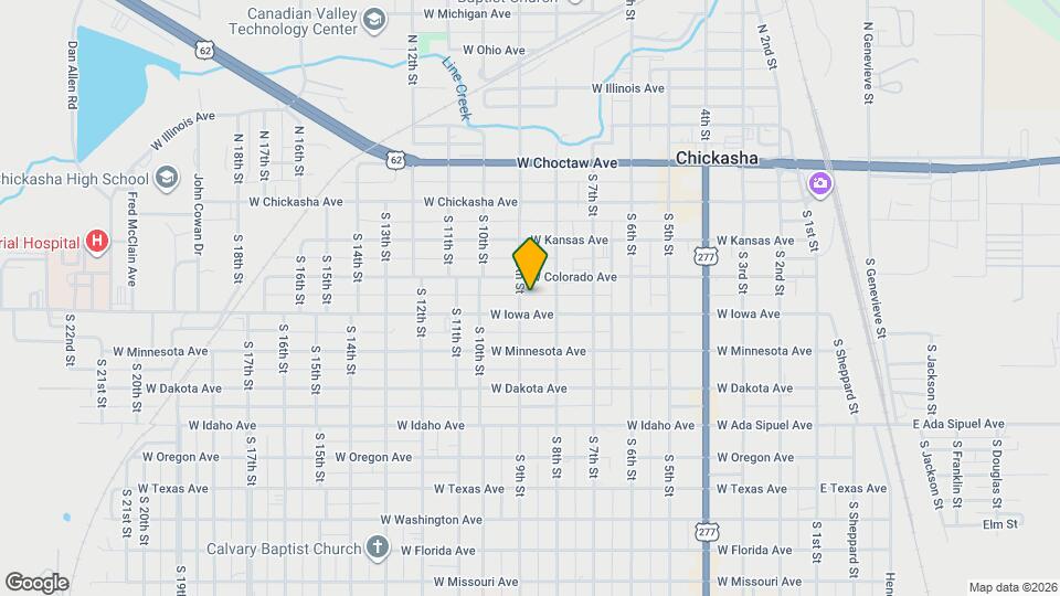 319 S 9th St Mapa y Detalles de la Ubicación