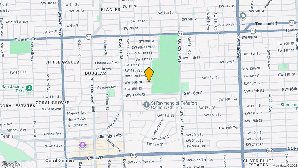 3404 SW 14th St Map and Location Details