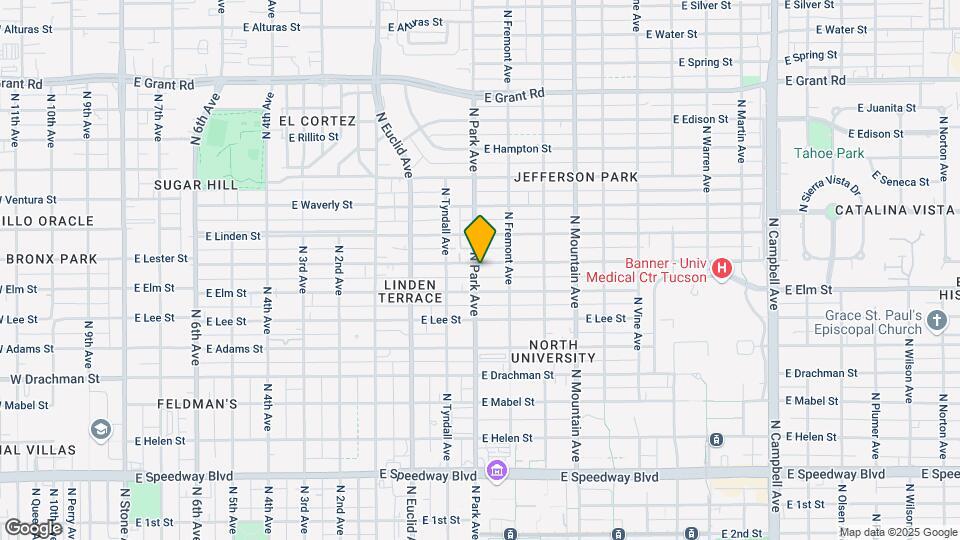 1002 E Lester St Mapa y Detalles de la Ubicación