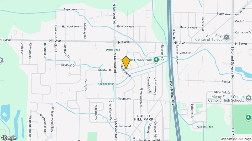 229 Danesmoor Rd Map and Location Details