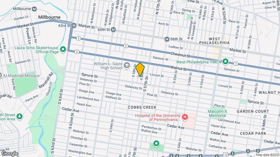 274 S Alden St Map and Location Details