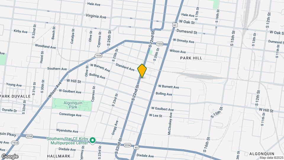2017 W Burnett Ave Map and Location Details