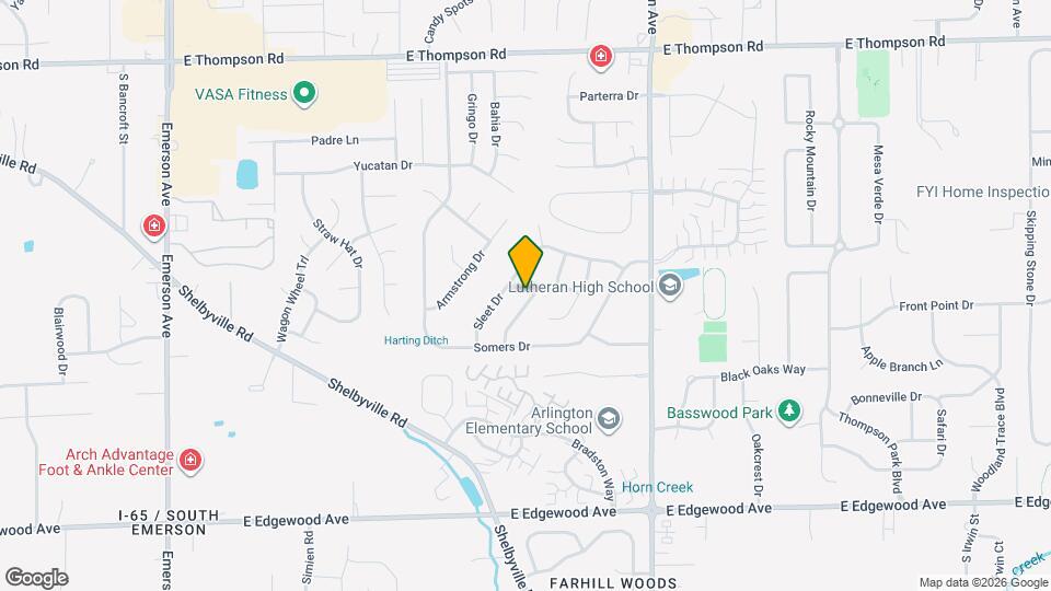 5508 Meckes Ln Map and Location Details