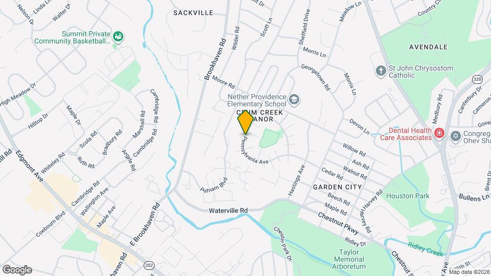 734 Pennsylvania Ave Map and Location Details