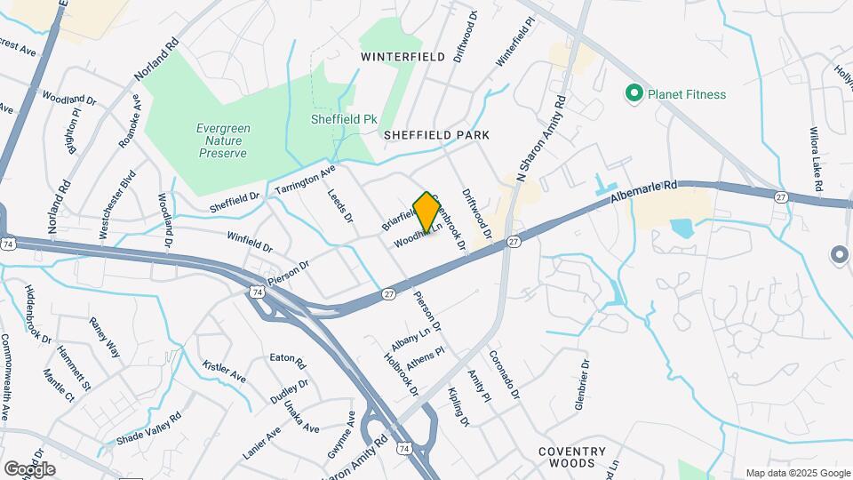 1500 Woodhill Ln Mapa y Detalles de la Ubicación