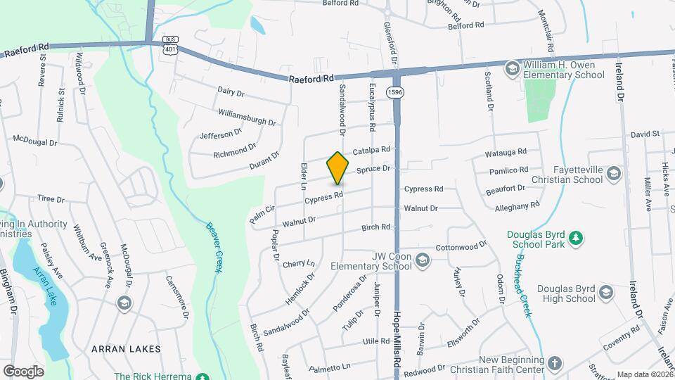 5200 Cypress Rd Map and Location Details