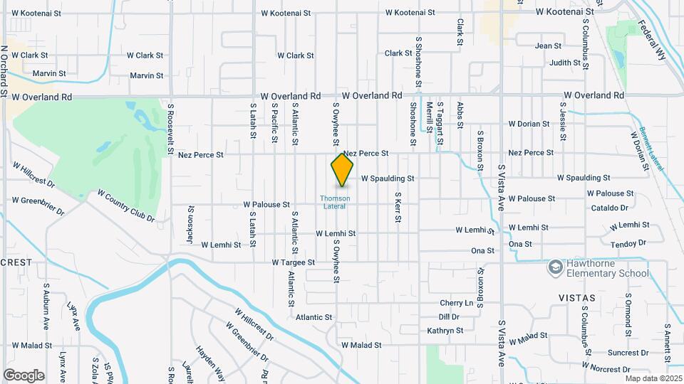 1912 S Owyhee St Map and Location Details