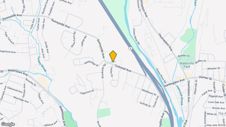 368 Colonial Ave Map and Location Details