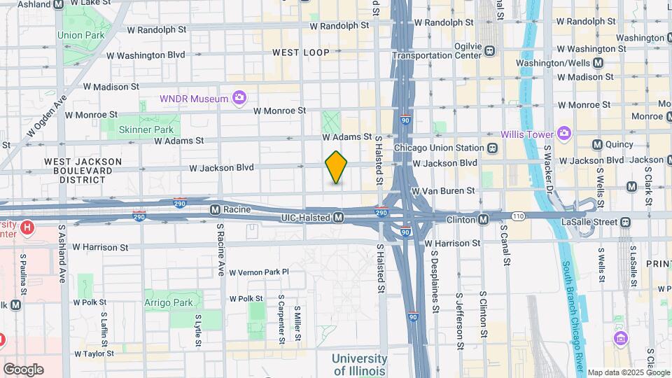 910 W Van Buren St Map and Location Details