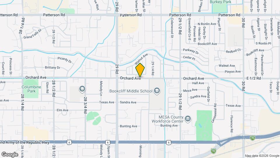 Racquet Club Apartments Map and Location Details